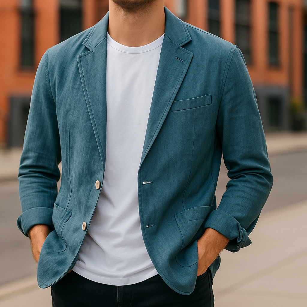 Lorenzo™ | Comodo blazer in cotone