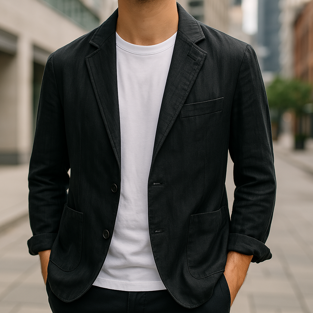 Lorenzo™ | Comodo blazer in cotone