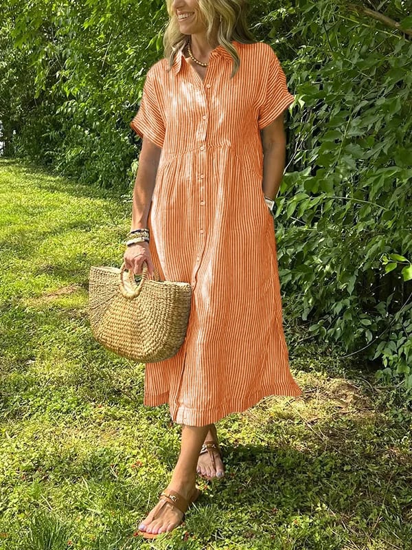CASSIE | ABITO STRIATO ELEGANTE