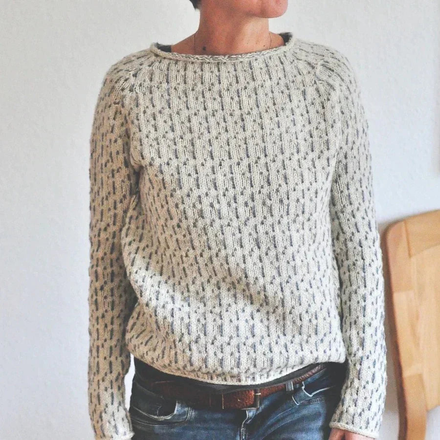 Vittoria | Maglione Grigio Elegante