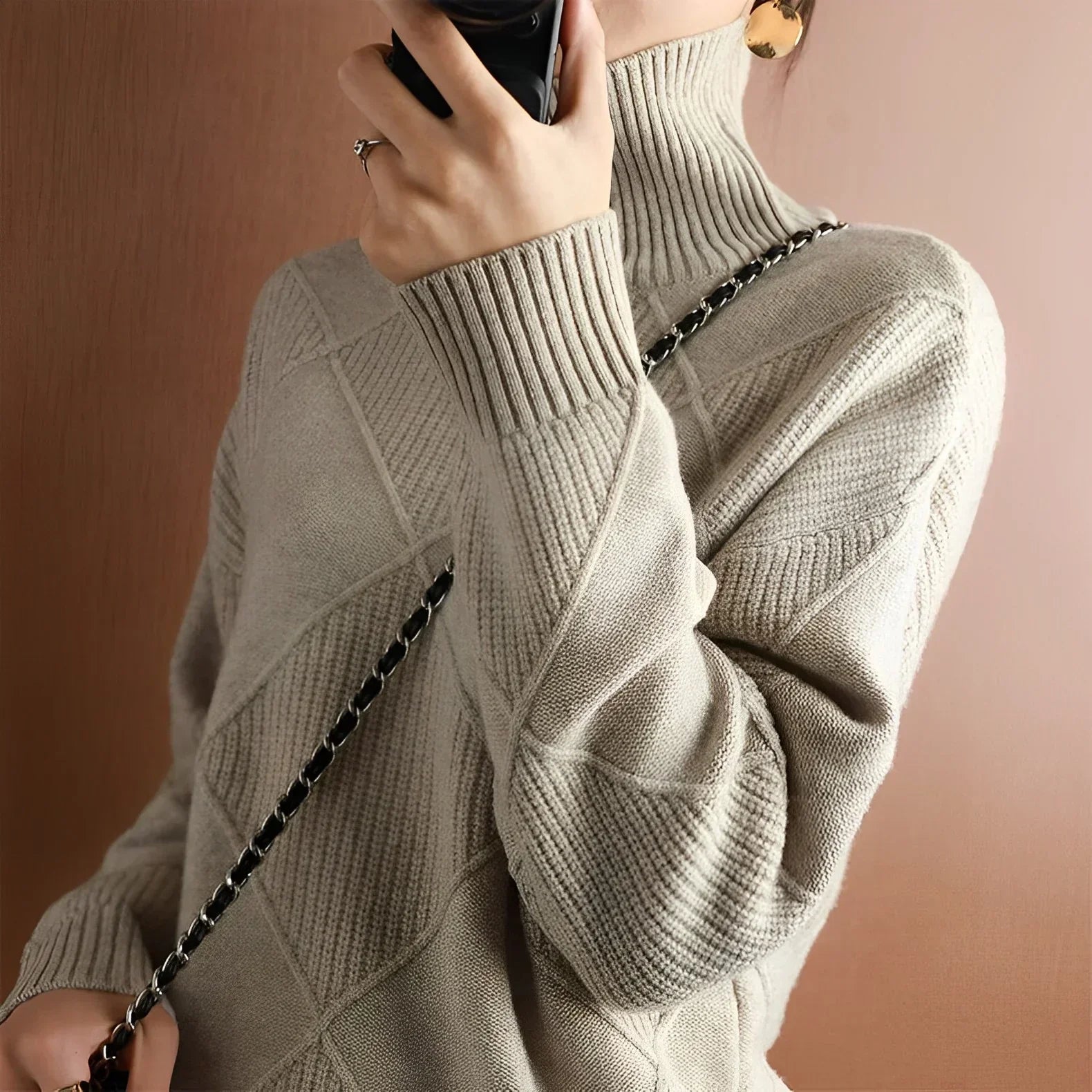 Chiara | Maglione Collo Alto