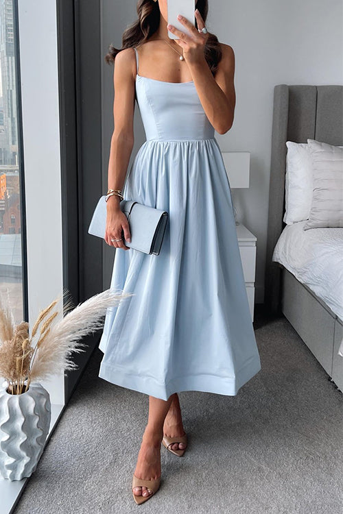 Martina™ | Elegante Midi con Spalline