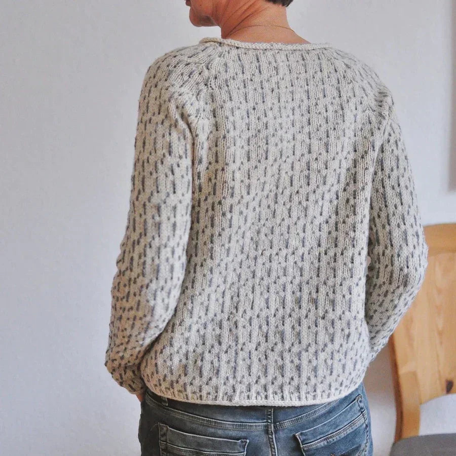Vittoria | Maglione Grigio Elegante