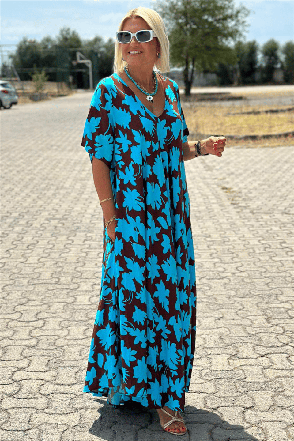 CAMILIA | ABITO ELEGANTE CON COPERTURA PER LA PANCIA