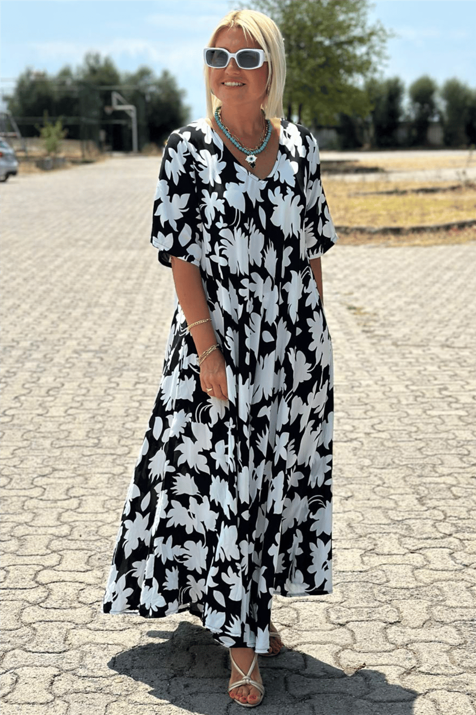 CAMILIA | ABITO ELEGANTE CON COPERTURA PER LA PANCIA