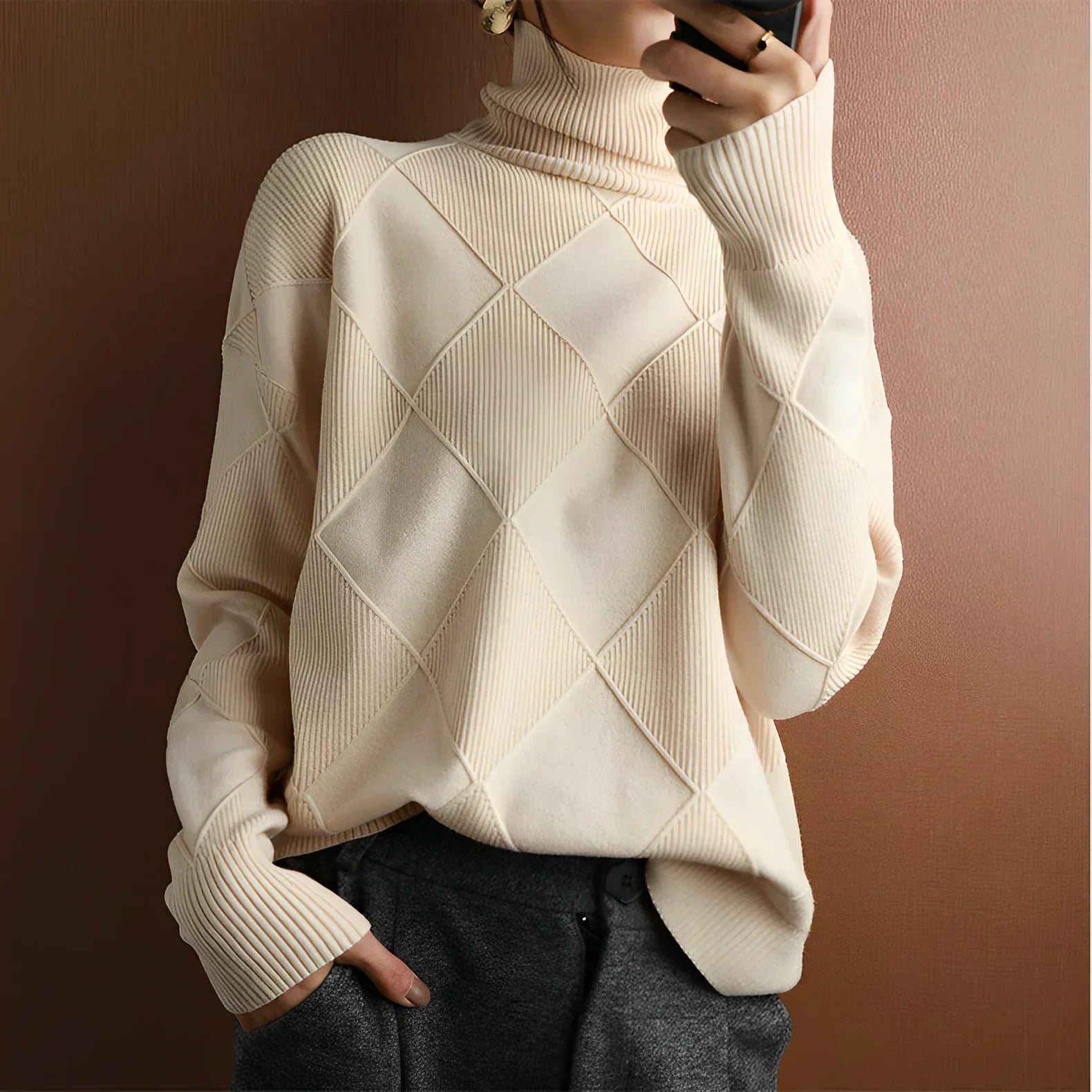 Chiara | Maglione Collo Alto