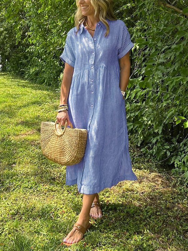 CASSIE | ABITO STRIATO ELEGANTE