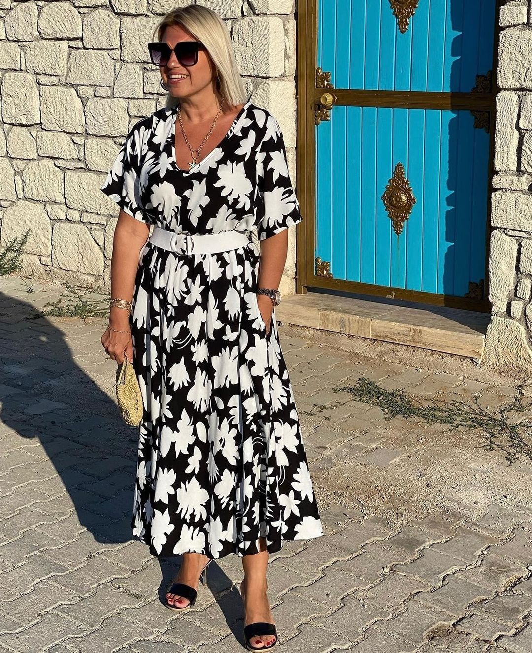 CAMILIA | ABITO ELEGANTE CON COPERTURA PER LA PANCIA