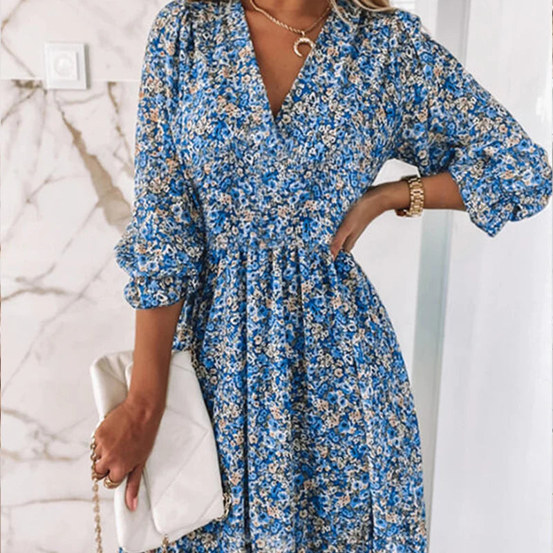 Addison™ - Abito Floreale Elegante