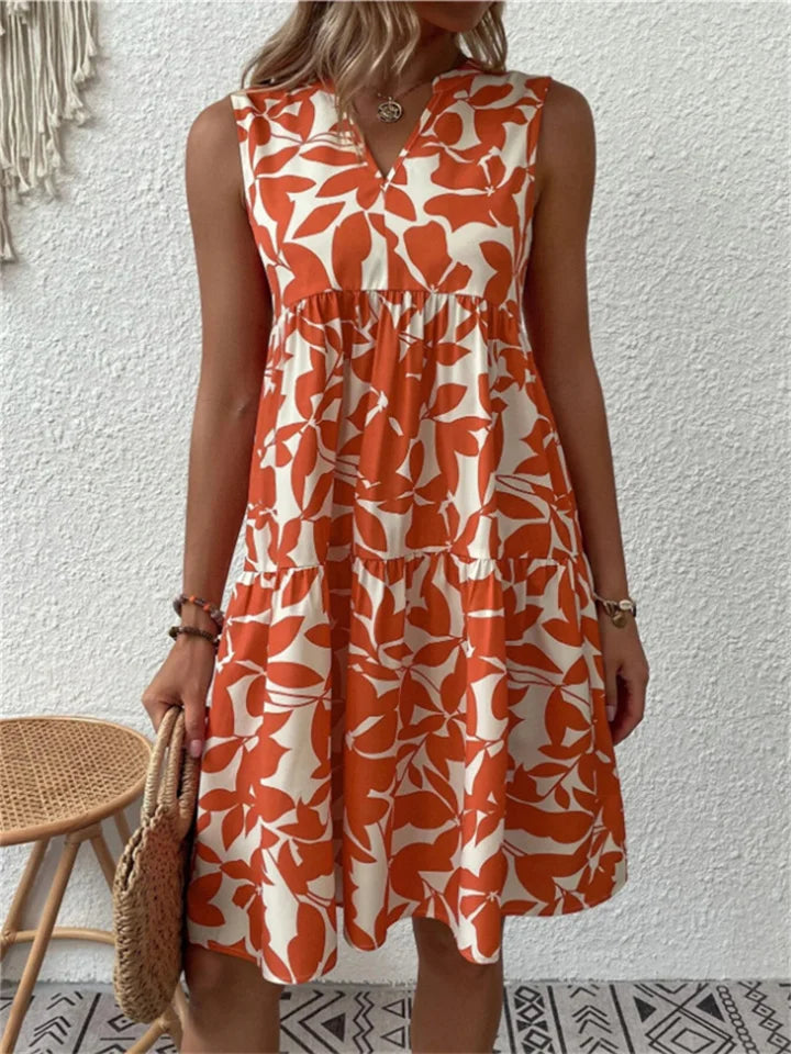 Tasha | Vestito Fluttuante in Fiore