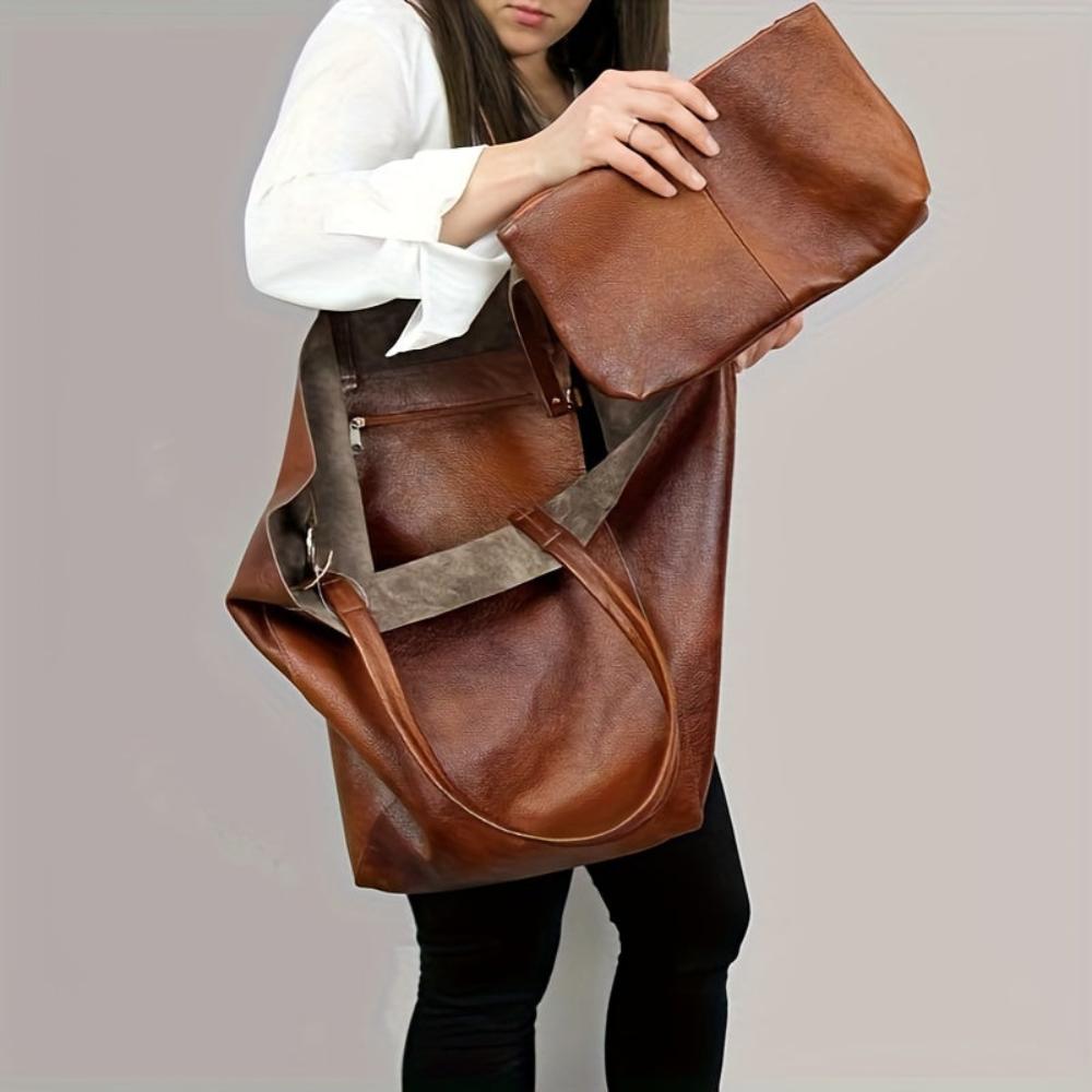 Renee | Borsa tote grande capacità dolcezza rétro