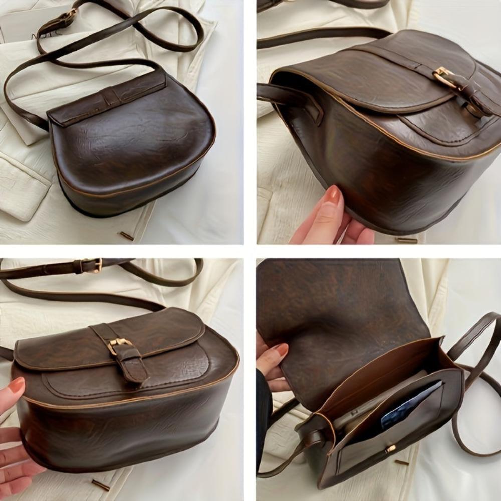 Evelyn™ | Borsa a tracolla classica a forma di sella