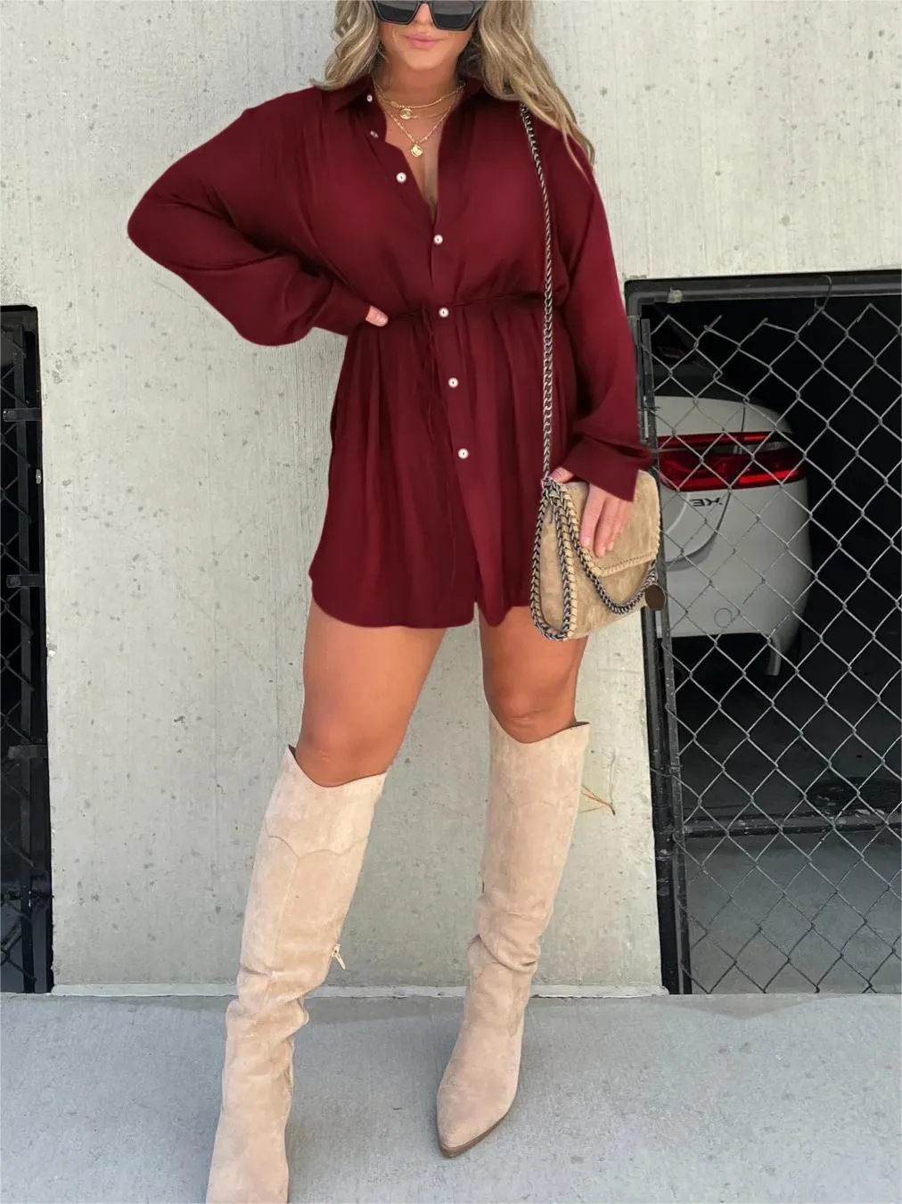 Lea™ | Elegante Camicia Vestito