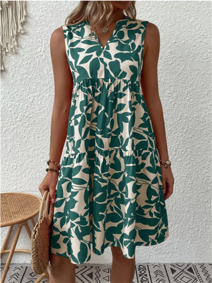Tasha | Vestito Fluttuante in Fiore