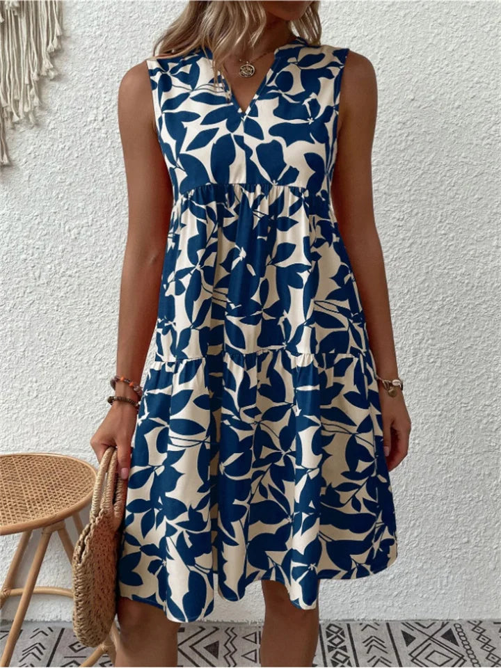 Tasha | Vestito Fluttuante in Fiore
