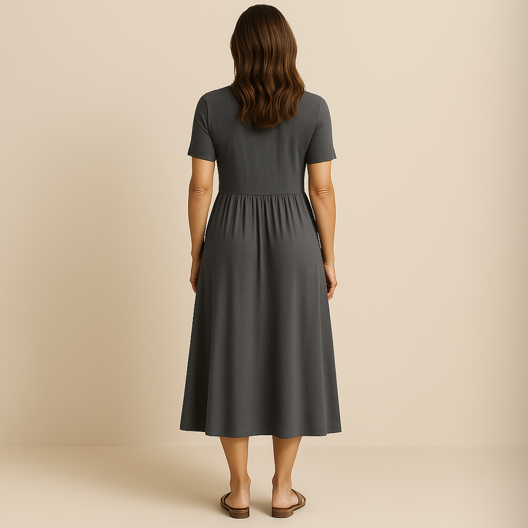 Corazon™ | Abito Midi con Scollatura a V