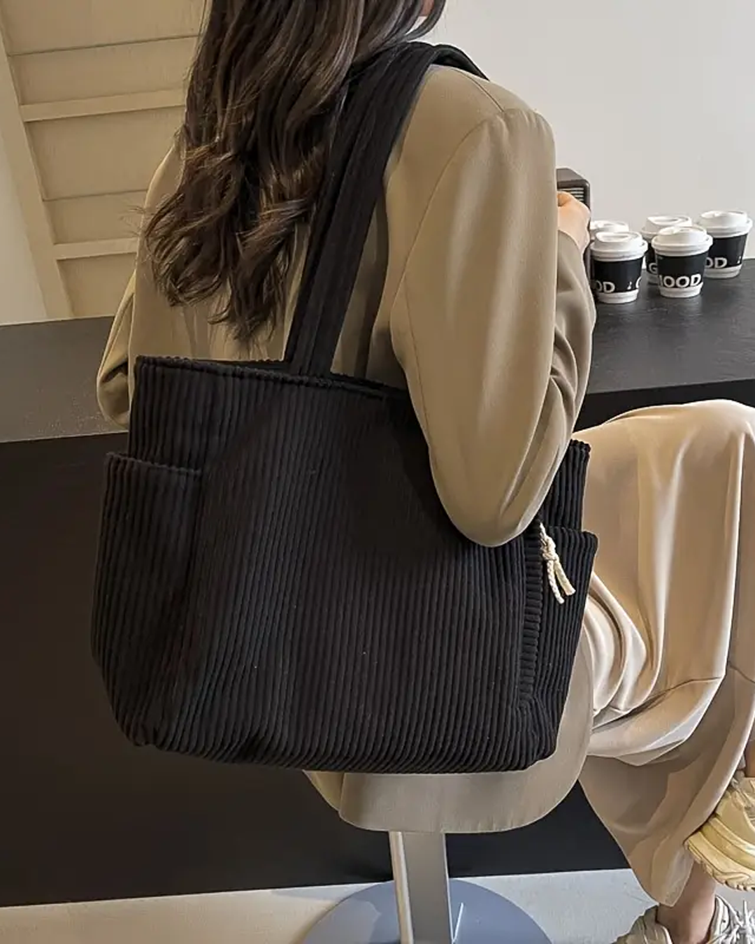 Tilda | Borsa a Tracolla con Cordino per Eleganza Pratica