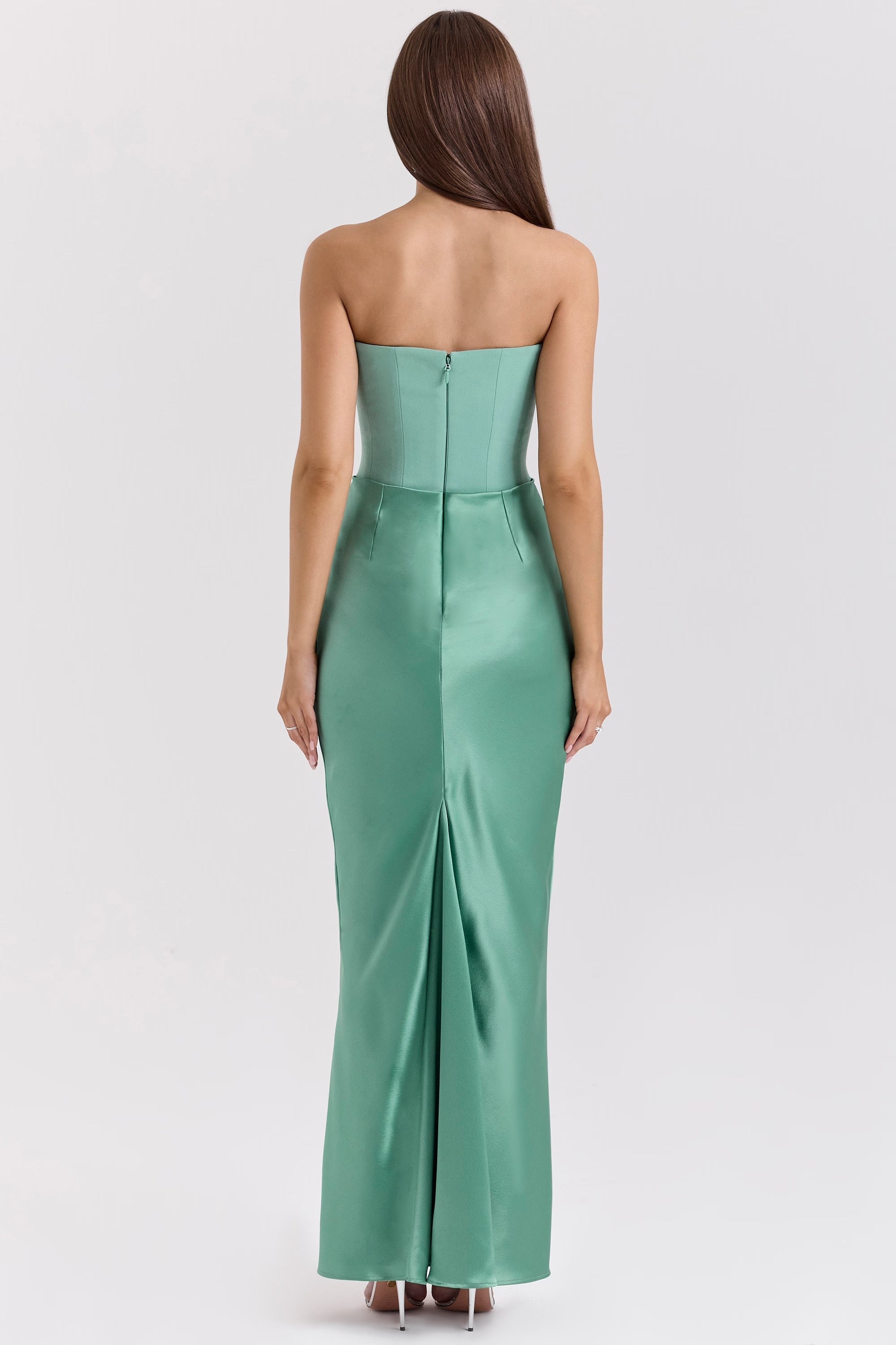 Madison™ | Abito in Satin con Silhouette a Forma di Clessidra