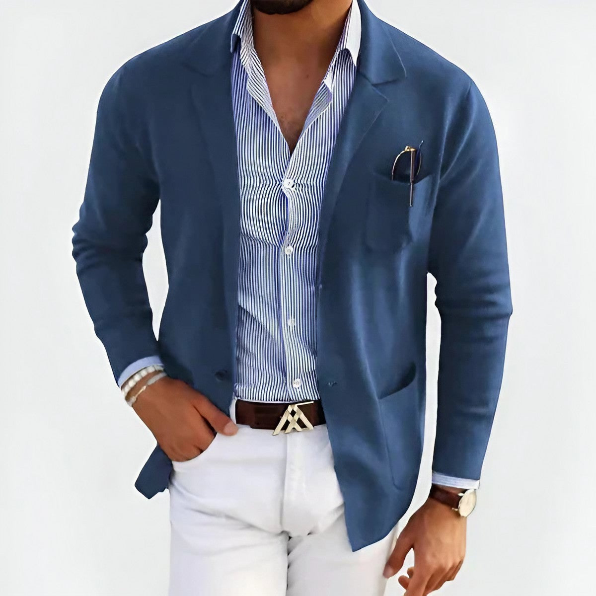 Leonardo™ | Il cardigan in cotone per un'eleganza disinvolta