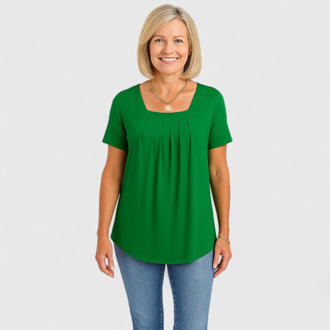 Livia™ | La T-shirt morbida che valorizza con eleganza