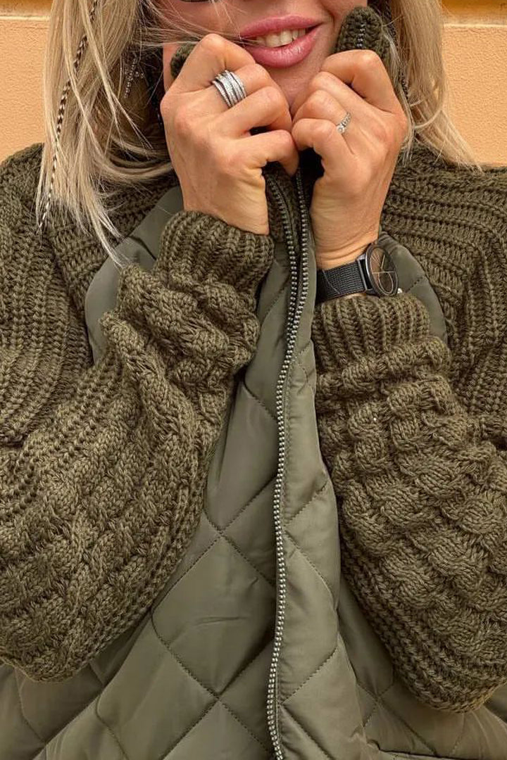 Jackie™ | Giacca lavorata a maglia