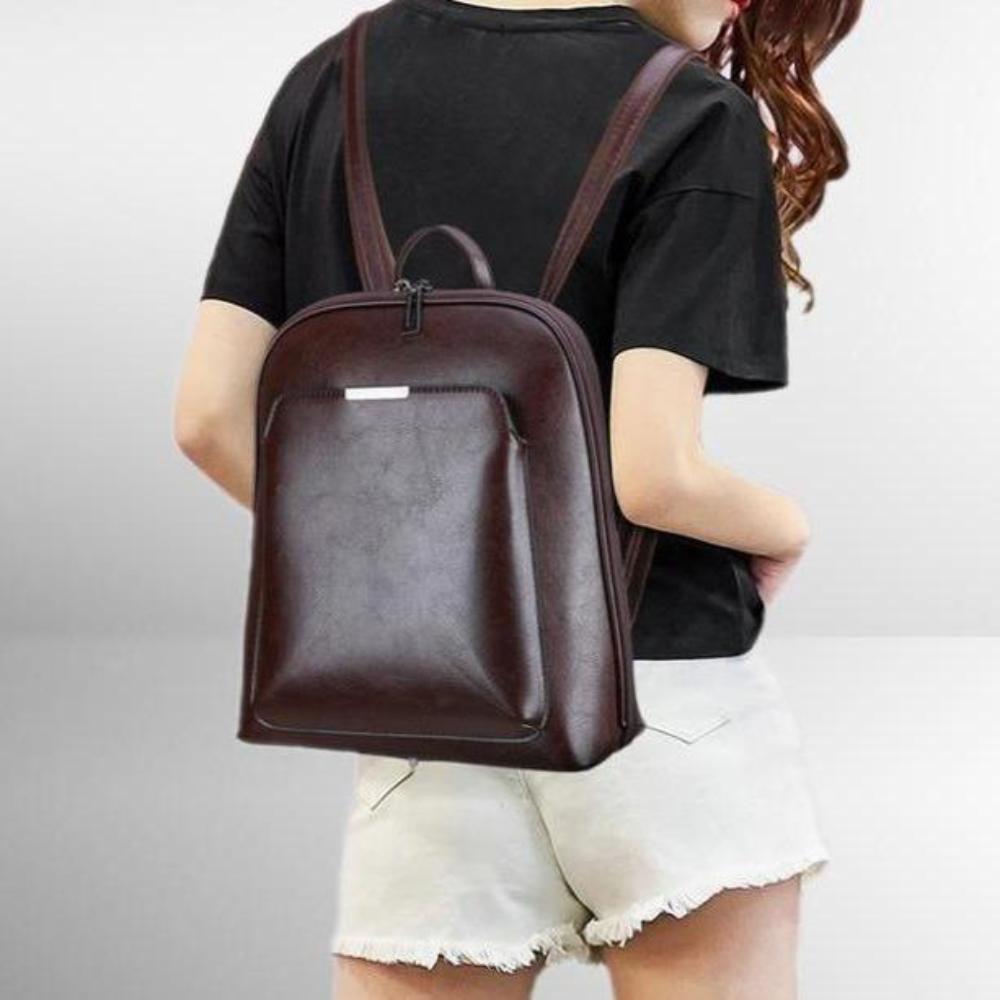 Stella | Zaino classico a doppia zip con design essenziale