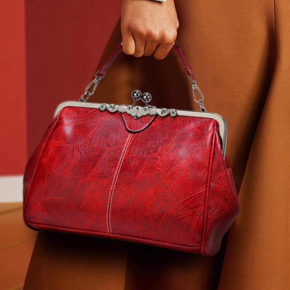 Mila | Borsa a tracolla vintage con chiusura a pattina