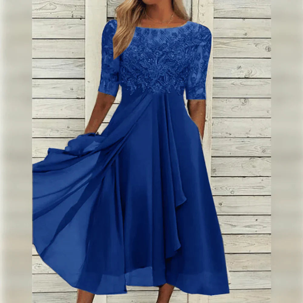 Leni™ | Abito in Chiffon Chic