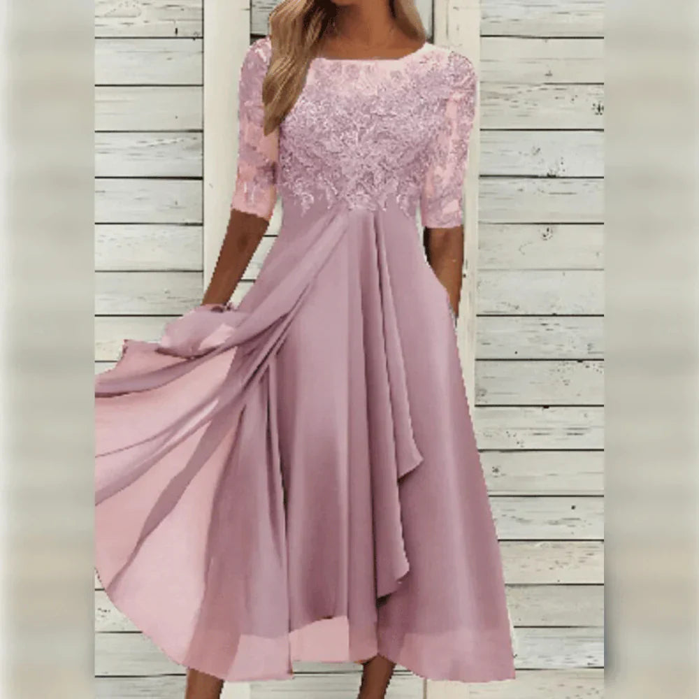 Leni™ | Abito in Chiffon Chic