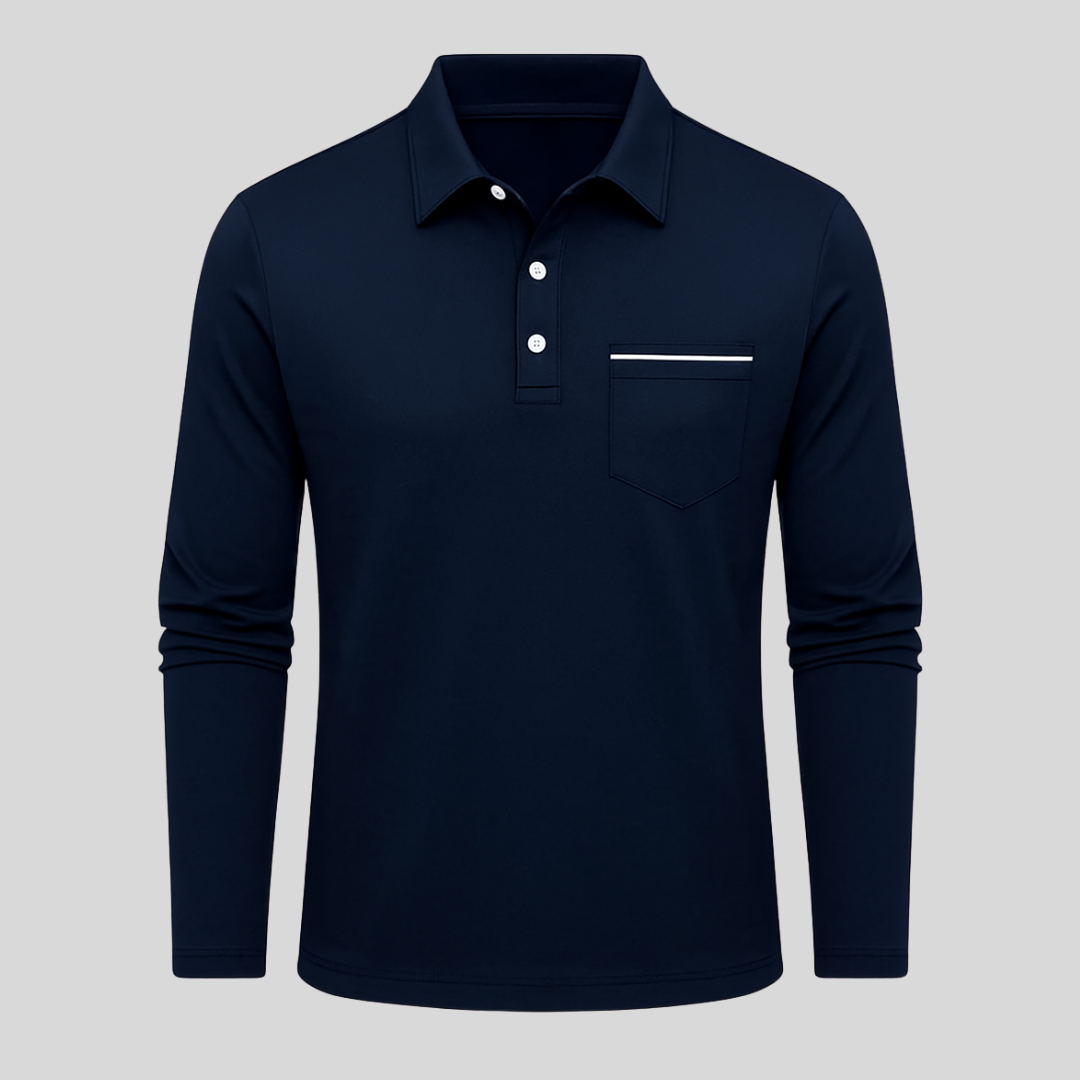 Raffaele™ | Polo elegante e comoda con taschino pratico