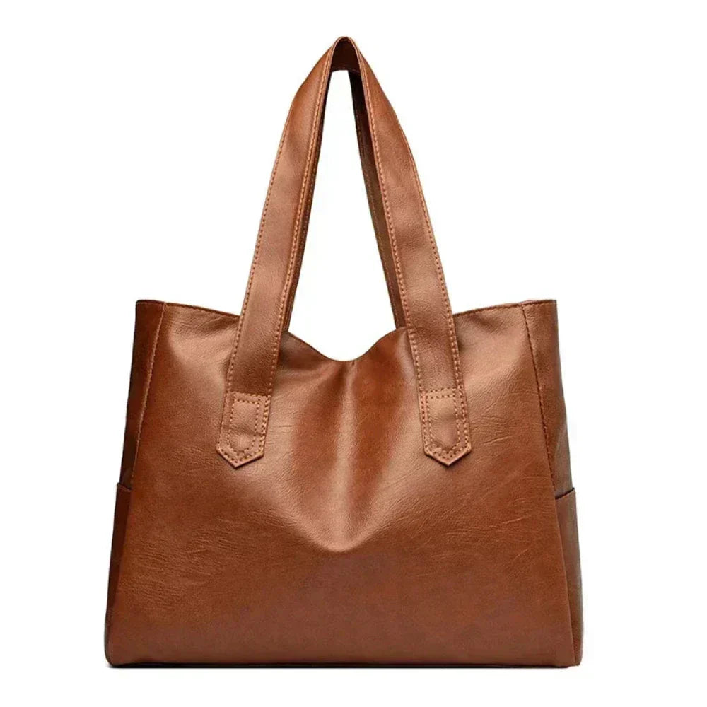 Nora | Borsa a spalla morbida di lusso minimalista