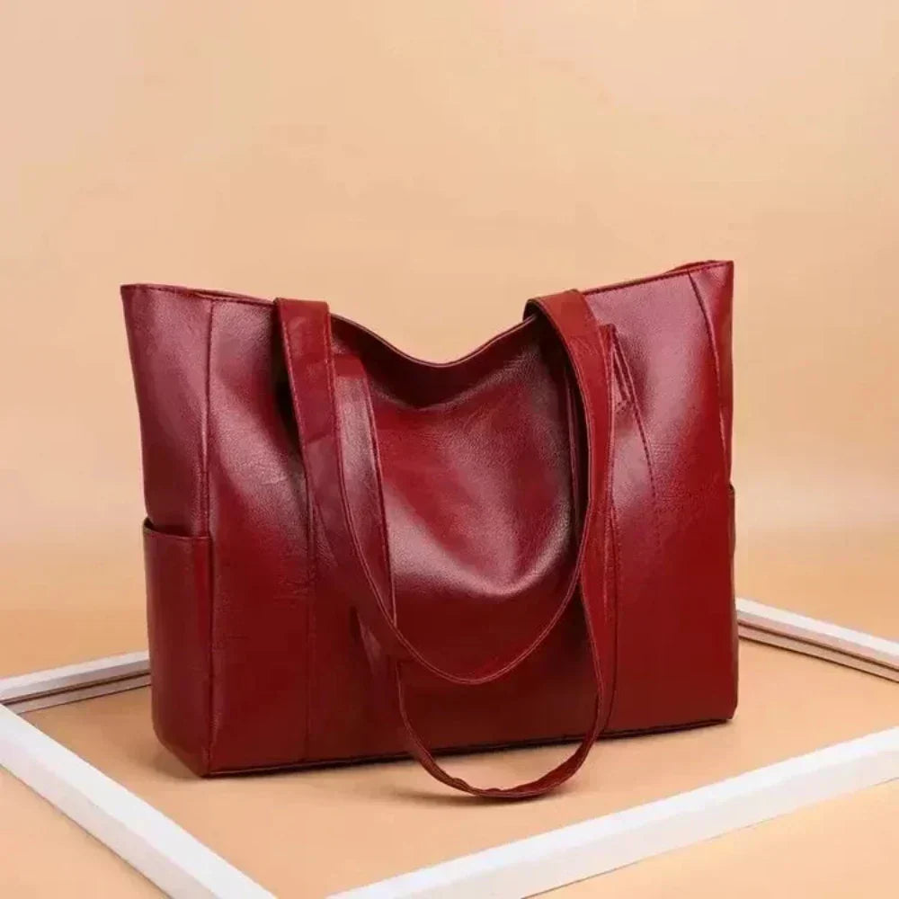 Nora | Borsa a spalla morbida di lusso minimalista