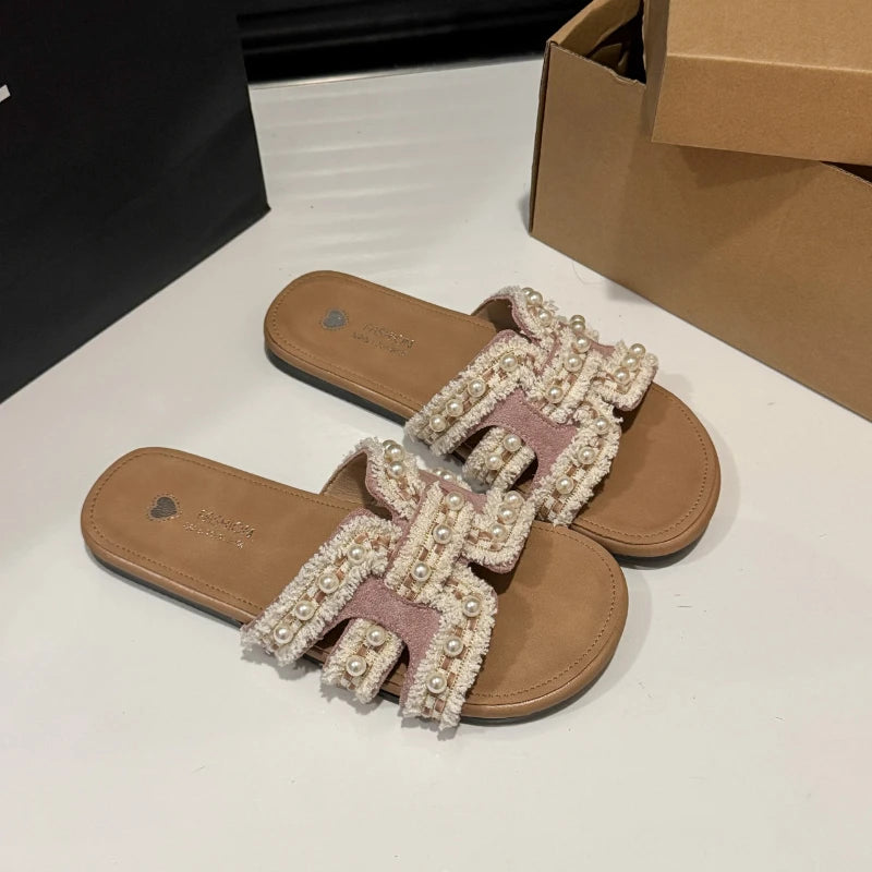 Beatrice™ | Sandali con perle