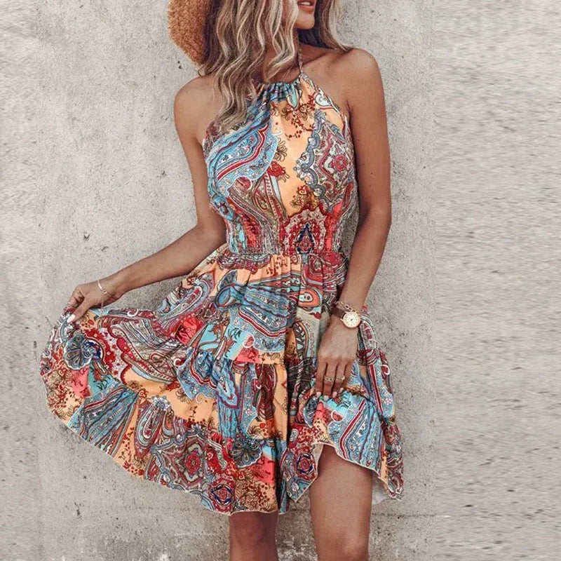 Angela™ - Abito Halter Chic