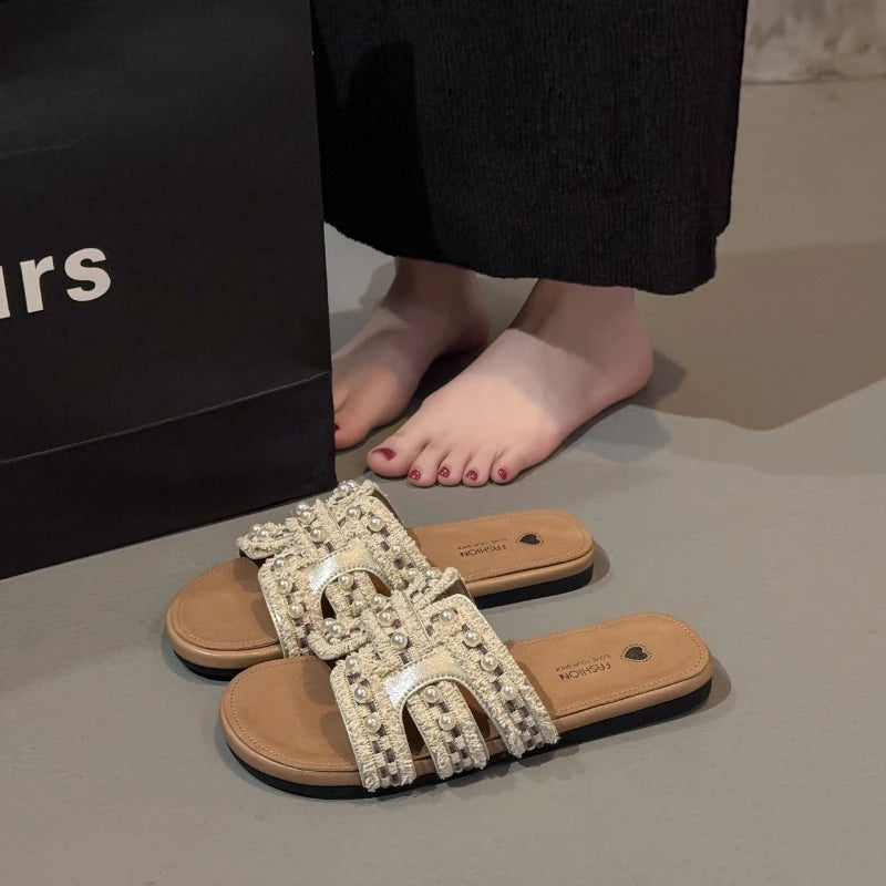 Beatrice™ | Sandali con perle