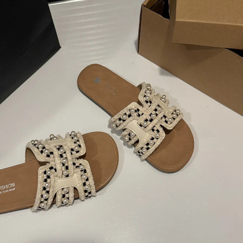 Beatrice™ | Sandali con perle
