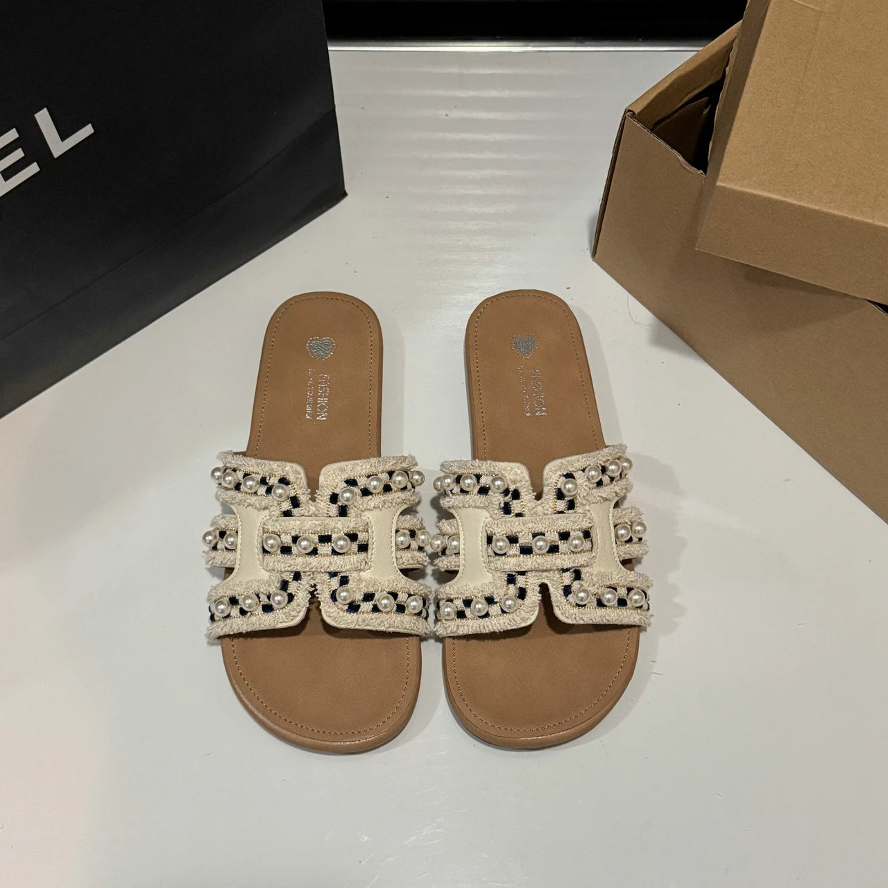 Beatrice™ | Sandali con perle
