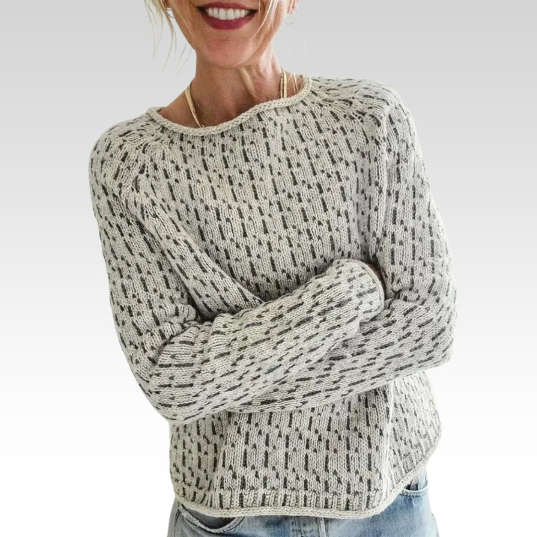 Vittoria | Maglione Grigio Elegante