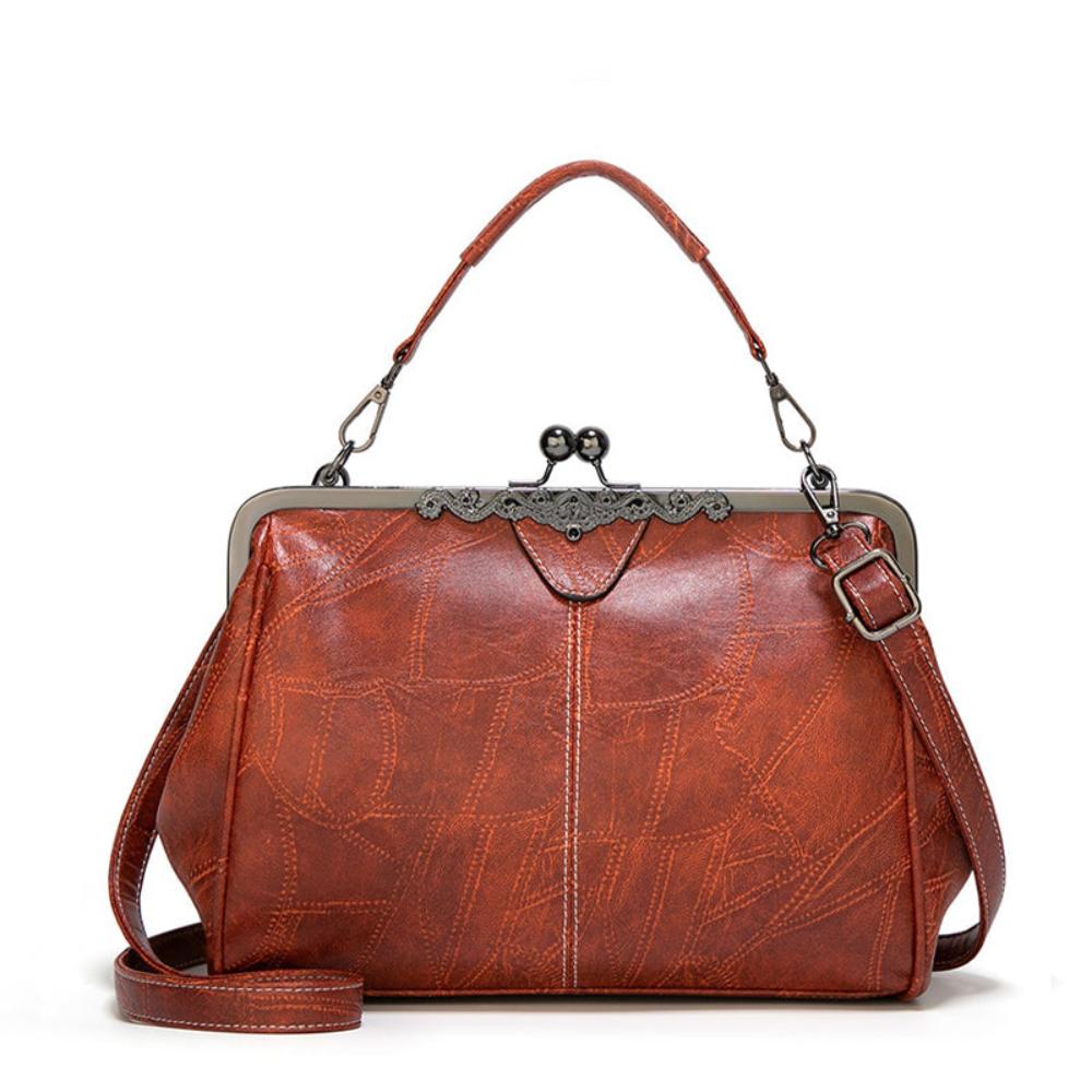 Mila | Borsa a tracolla vintage con chiusura a pattina