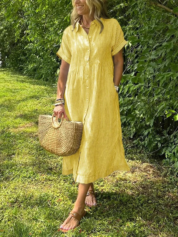 CASSIE | ABITO STRIATO ELEGANTE