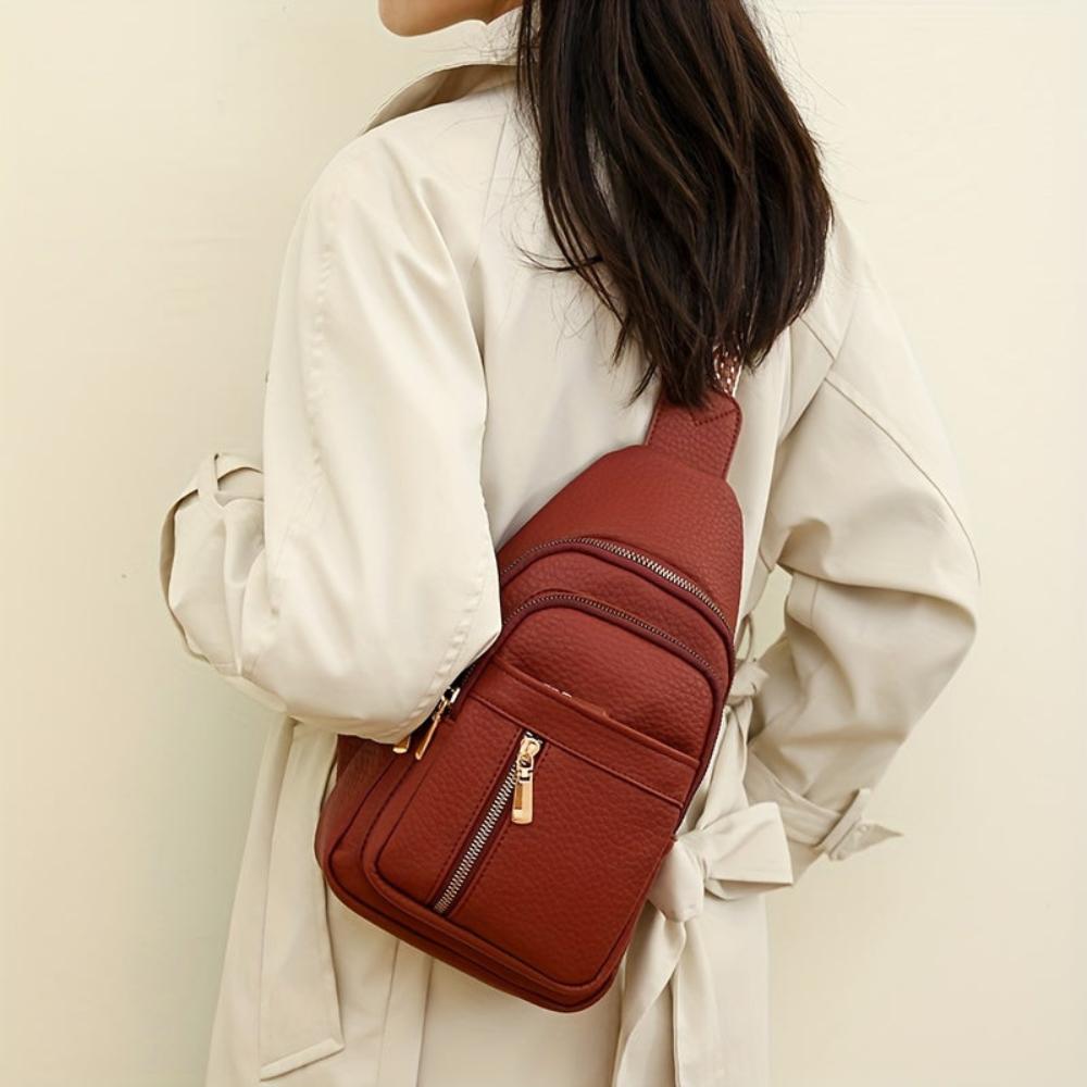 Hazel | Borsa a tracolla vintage in stile valigia