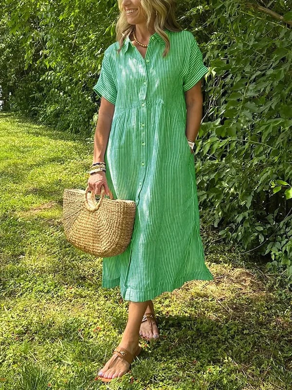 CASSIE | ABITO STRIATO ELEGANTE