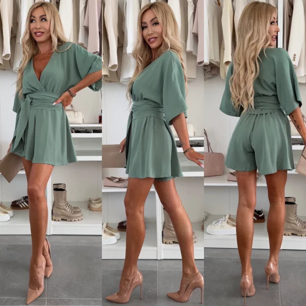 Eva™ | Jumpsuit Elegante con Scollatura a V