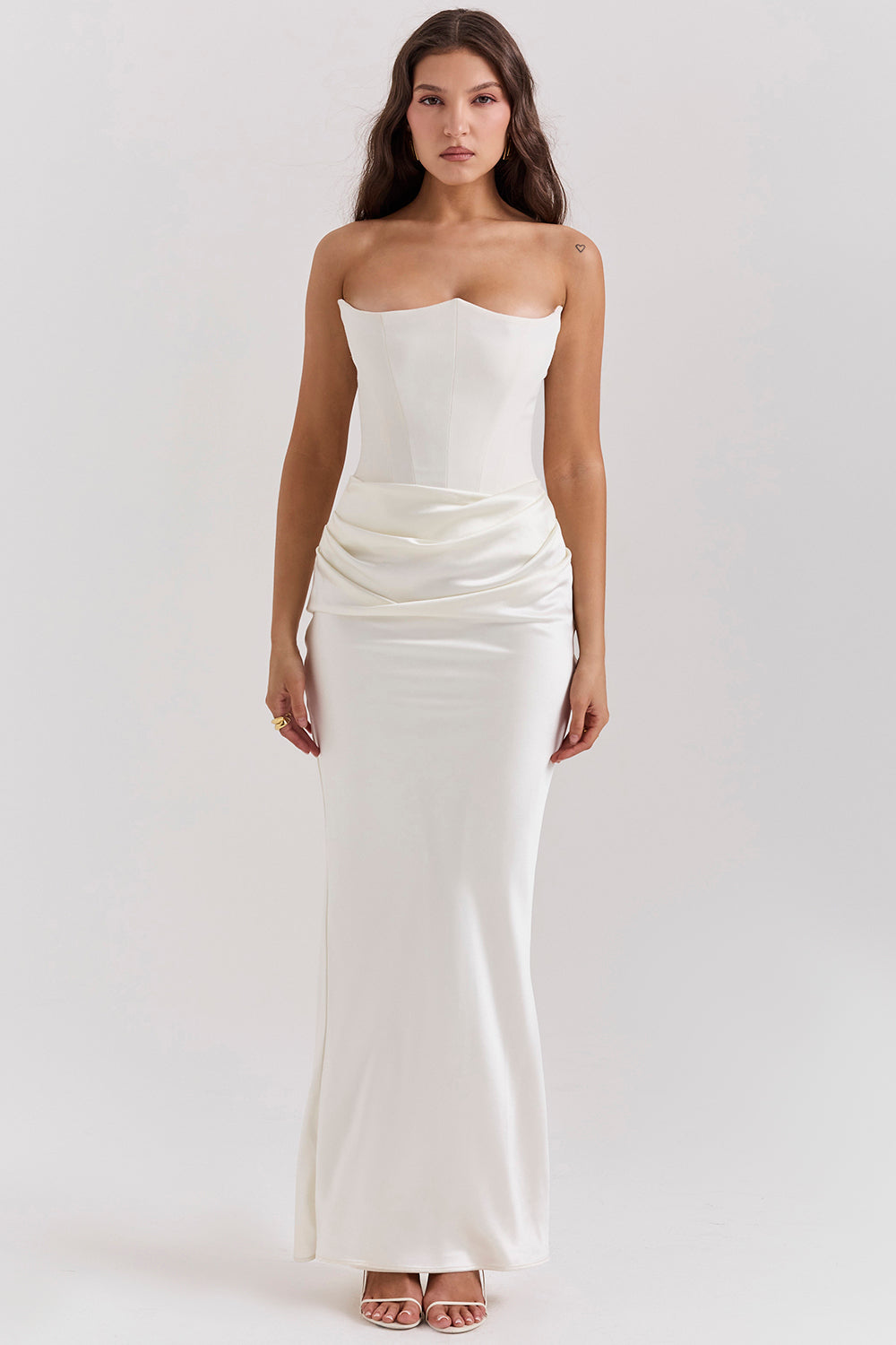 Madison™ | Abito in Satin con Silhouette a Forma di Clessidra