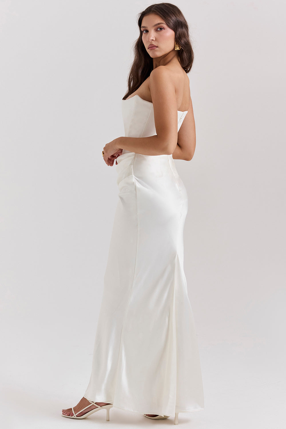 Madison™ | Abito in Satin con Silhouette a Forma di Clessidra
