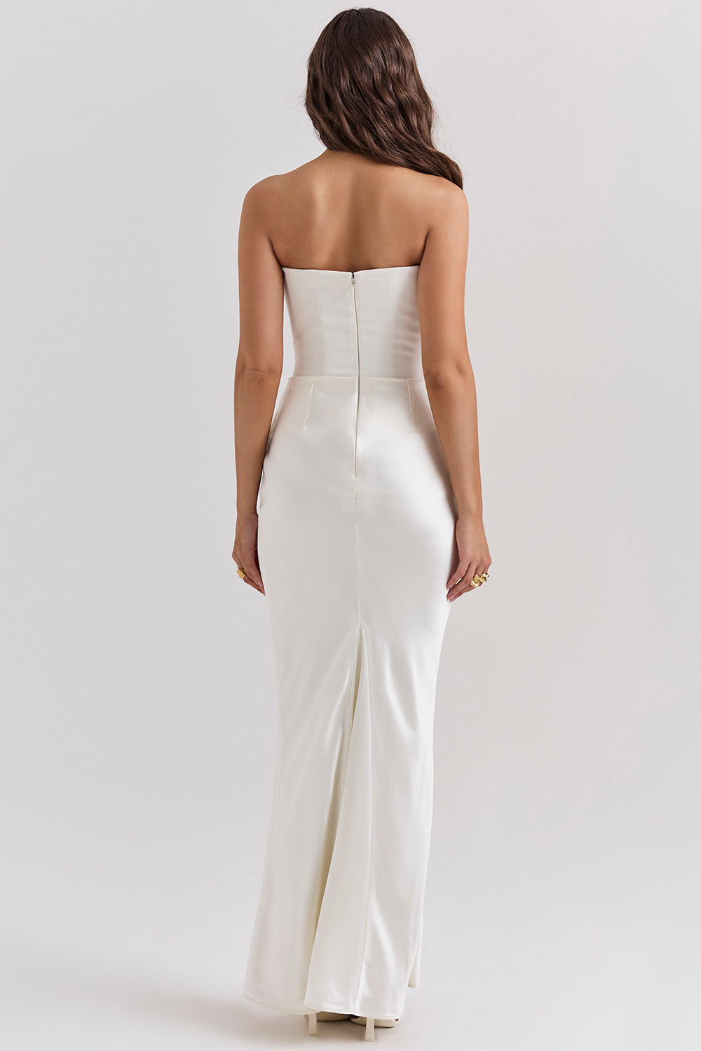 Madison™ | Abito in Satin con Silhouette a Forma di Clessidra