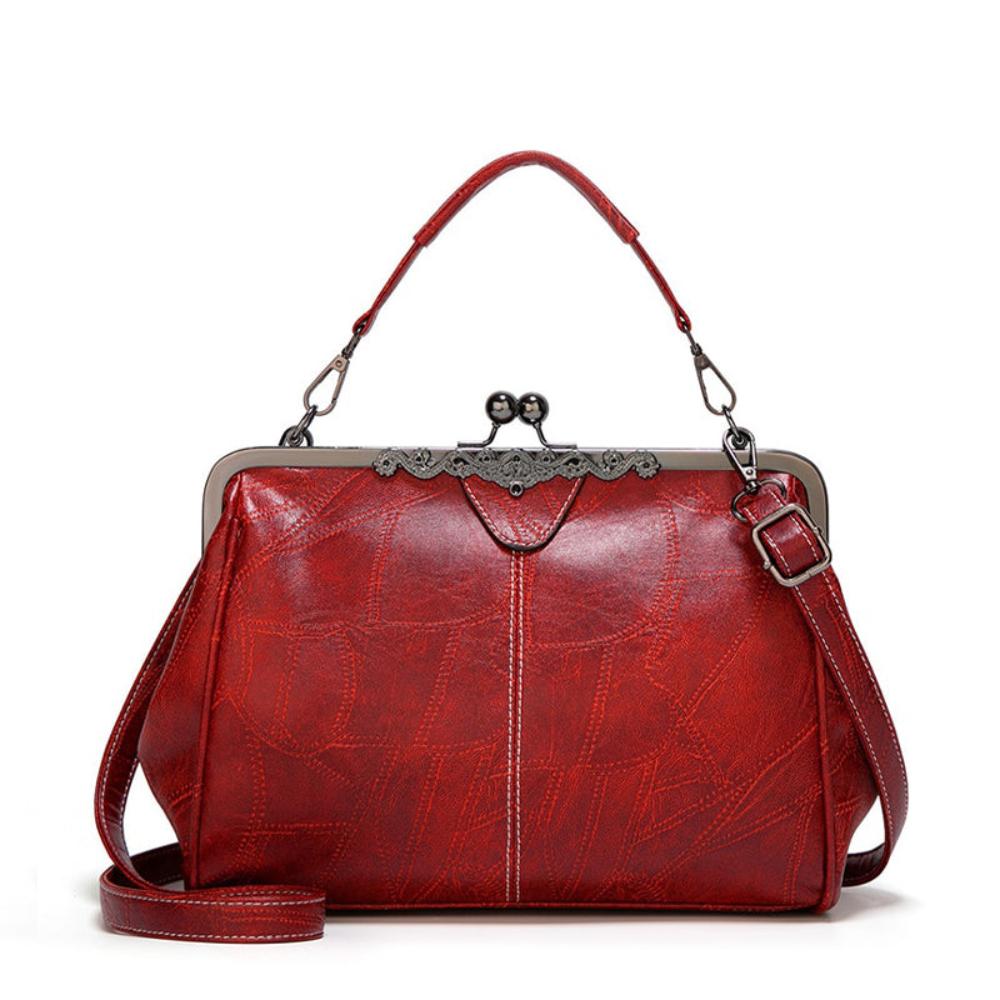 Mila | Borsa a tracolla vintage con chiusura a pattina