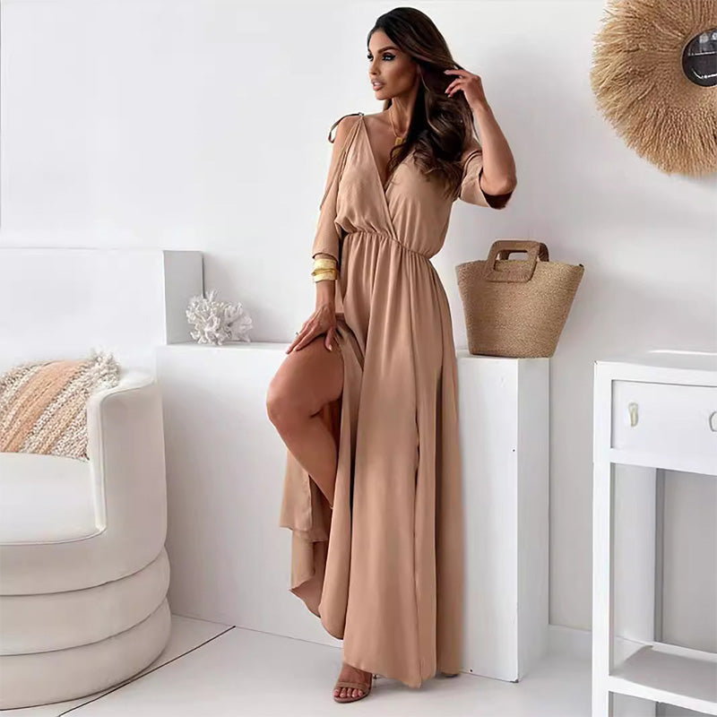 Valentina™ | Abito Maxi Fluttuante Senza Spalline