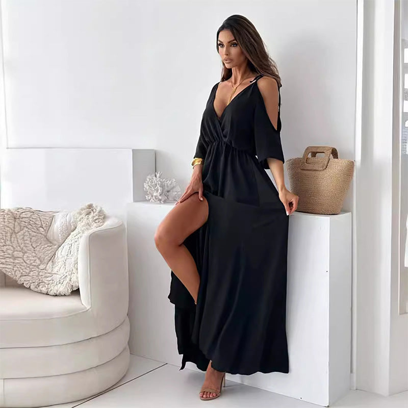 Valentina™ | Abito Maxi Fluttuante Senza Spalline