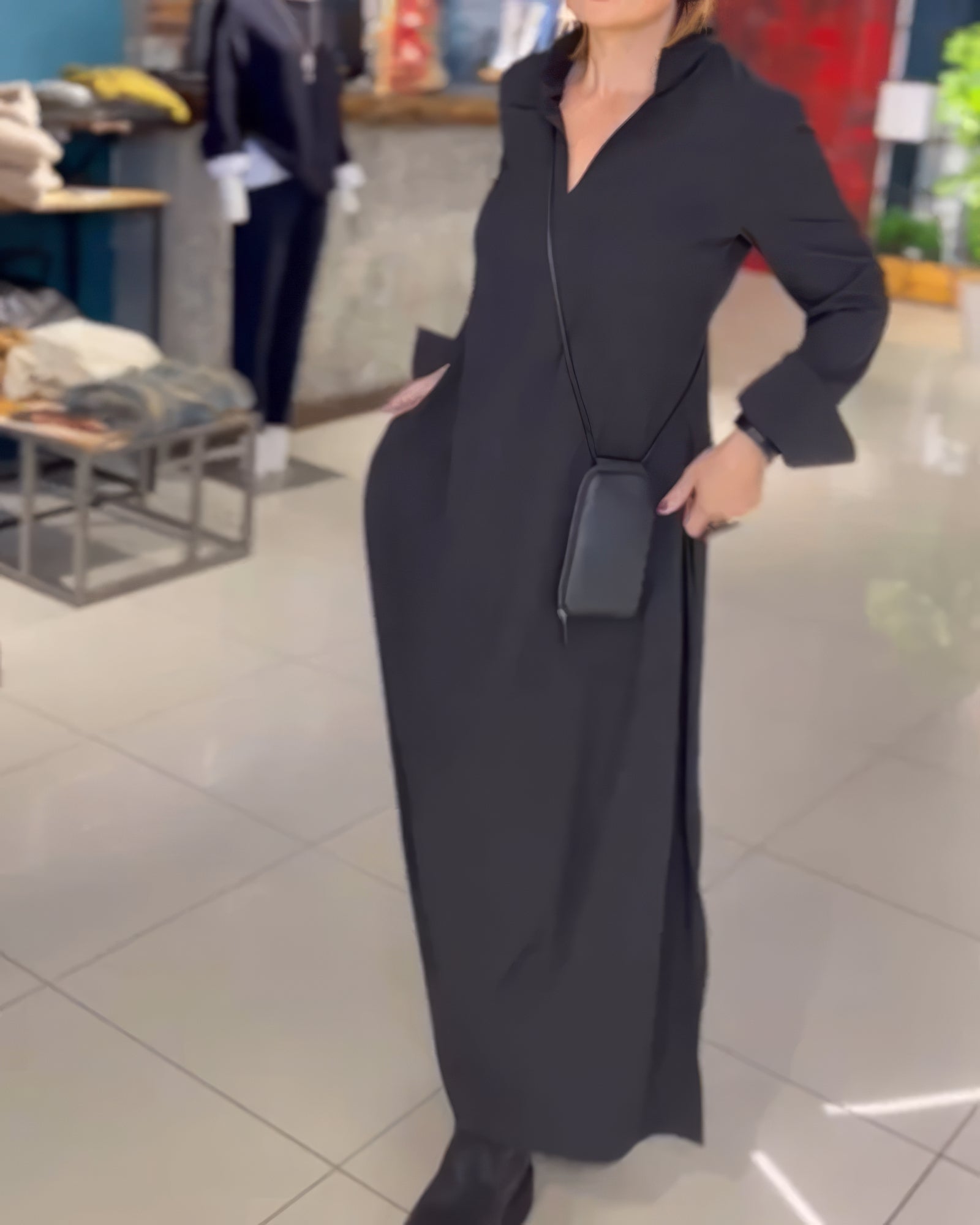 CLAUDIA | Vestito Lungo Elastico Elegante e alla Moda